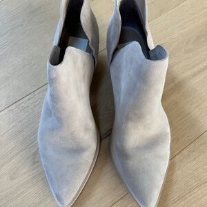 dolce vita almond booties (excellent condition)
